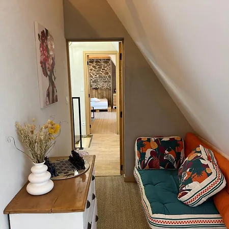 בית נופש Maison De Pierre, Sauna Et Vue Pyrenees